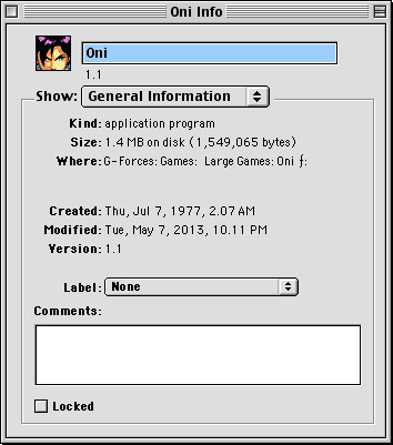 File:Classic Mac Oni Get Info window.jpg