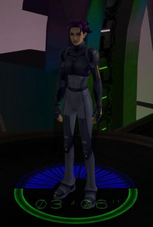 Oni 2 - Konoko three-quarters facing.jpg