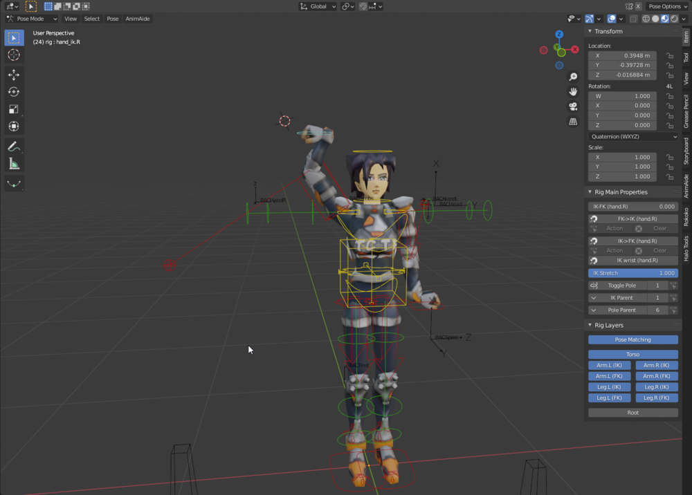 Using The Rigify Animation Rig - OniGalore