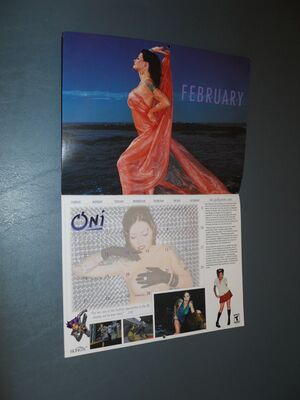 Godgames' Gathering of Goodness 2001 calendar with Oni.jpg